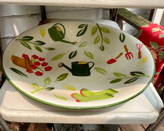 1 of 3 Large garden platters