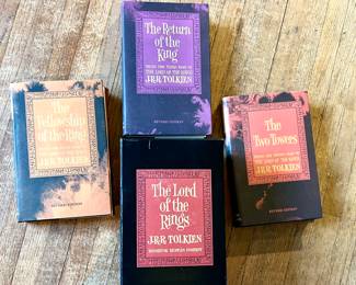 1965 Lord of the Rings 3 book set, 2nd edition w/case