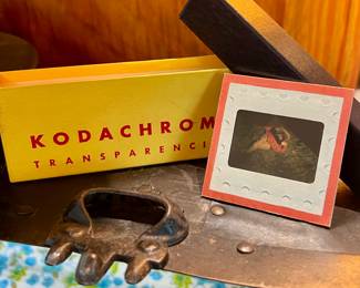 Vtg. Kodachrome Transparency w/slides