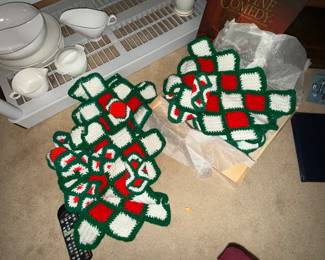 More of mama’s Christmas crocheting