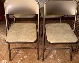 Set of 4 Samsonite Folding Vintage Chairs