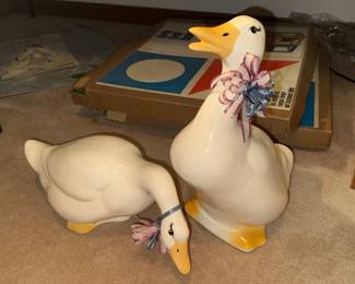 Vintage Geese Decor