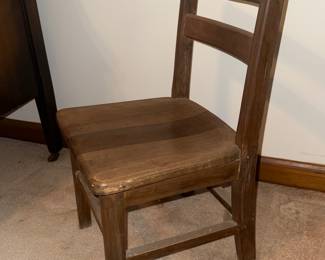 Child size Wood Chair