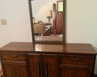 Vintage Dresser with Mirror