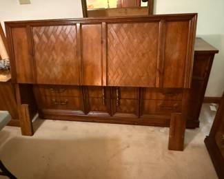 Vintage Headboard. Need Bedframe to Make It Complete