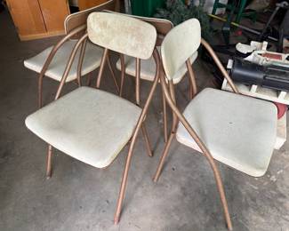 Vintage Set of 4 Cosco Chairs