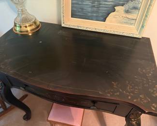Top of Antique Desk