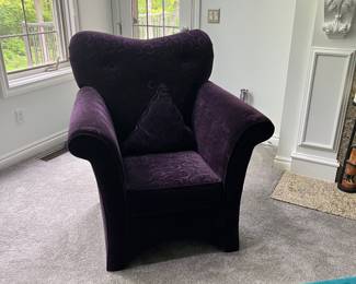 Carter Wave Velvet Chair