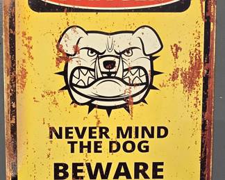 Danger Metal Sign