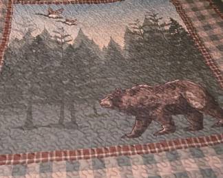 Bear Queen Bedspread