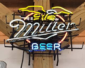 Miller Beer Neon Sign