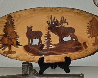 Inlay Deer Picture