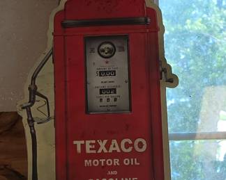 Texaco Metal Sign