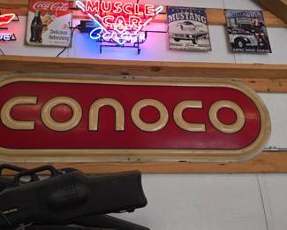 Another View of Signs - Corvette Neon Sign