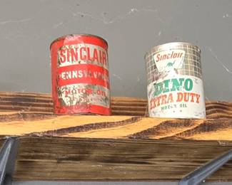 Vintage Oil Cans