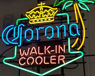 Corona Walk In Cooler Neon Sign