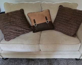 Loveseat Tan Couch