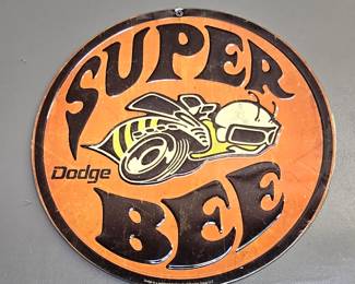 Dodge Super Bee Metal Sign