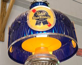 Pabst Blue Ribbon Hanging Light
