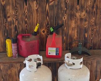 Propane Bottles - Gas Cans - Oils