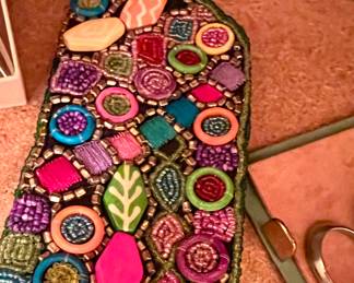 Beaded eyeglass case