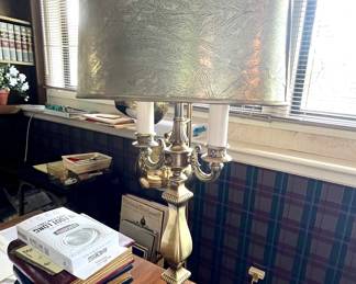 Brass lamp