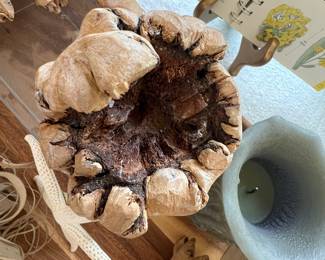 2 of 2 - Carved Frog from petrified wood - bottom