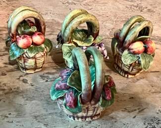 24 Vtg Fruit Basket Place card holders