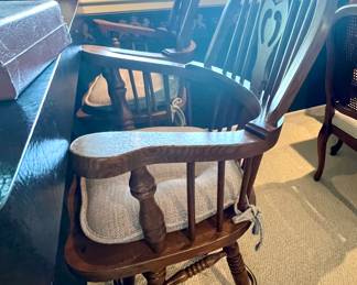 2 Counter height chairs