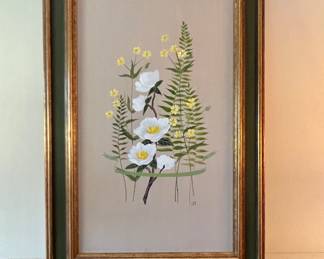 Vtg. Louise Suits "Flower Panel" #275-656 - Styled For: Millcreek Studios
