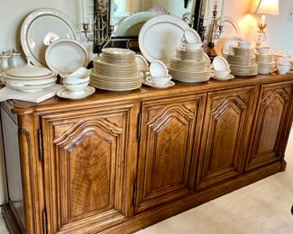 1976 John Widdicomb buffet - purchased at the Merchandise Mart in Chicago - 80"L x 20"D x 32"H