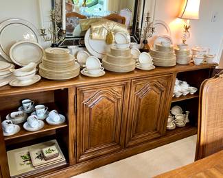 1976 John Widdicomb buffet - purchased at the Merchandise Mart in Chicago - 80"L x 20"D x 32"H