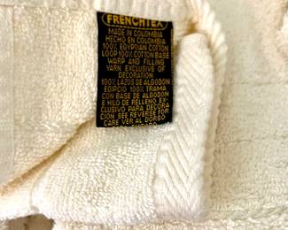 Frenchtex Egyptian cotton towels