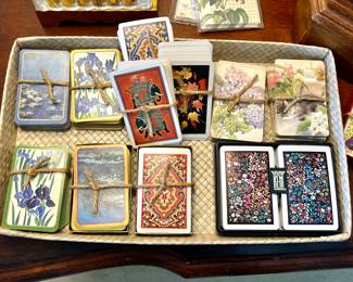 Vtg. Playing cards