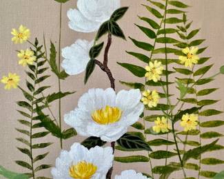 Vtg. Louise Suits "Flower Panel" #275-656 - Styled For: Millcreek Studios