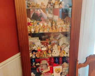display cabinet opens from the side