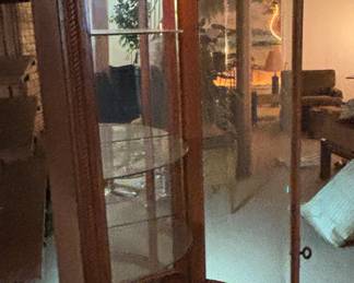 Lighted Corner Curio