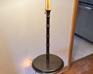 VTG Metal Black Floor Lamp