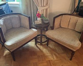 VTG Barrel Shaped Chairs