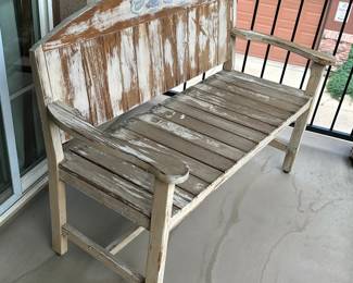 Patio bench