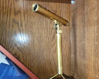 Small brass telescope 