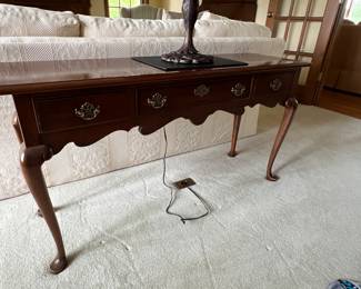 Cherry couch table