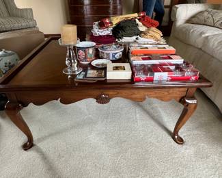 Cherry coffee table- better picture coming