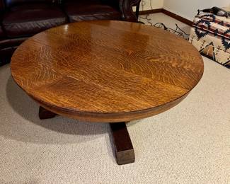 Oak coffee table