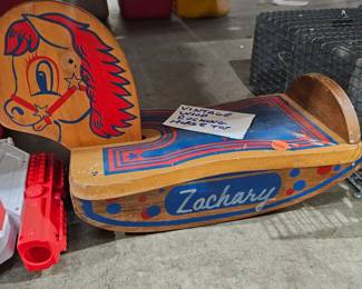 VINTAGE ZACHARY ROCKING HORSE TOY