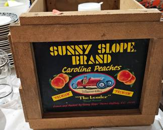 VINTAGE WOODEN CRATE
