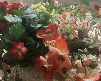 Lots of silk florals