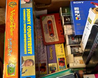 VHS tapes