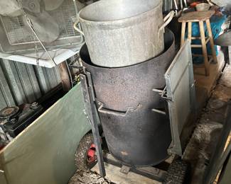 Propane cooking equipment