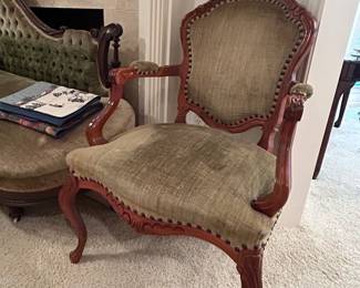 Victorian style chair